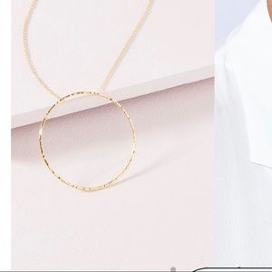 Essential Hammered Circle Pendant - Stella & Dot